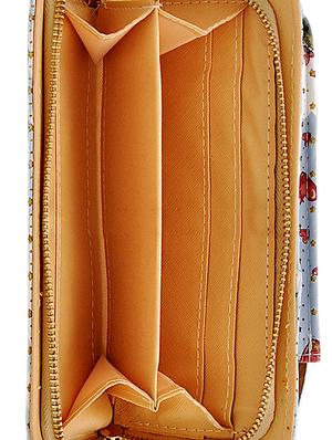 blue leatherette clutch - 14432455 - Standard Image - 3