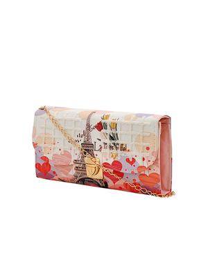 multi colored leatherette sling bag - 14432457 - Standard Image - 4