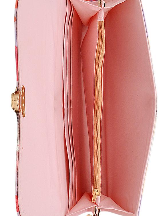 multi colored leatherette sling bag - 14432457 - Zoom Image - 3