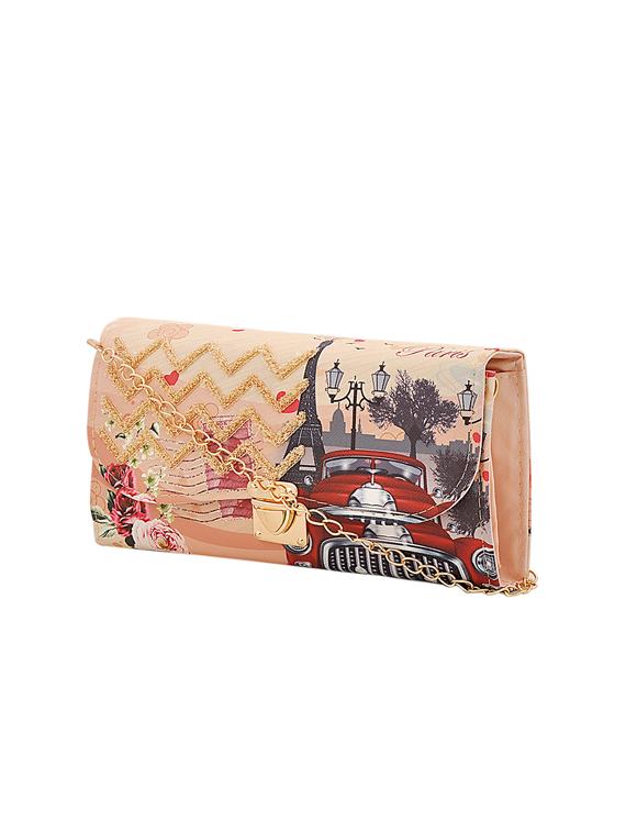 multi colored leatherette sling bag - 14432458 - Zoom Image - 4