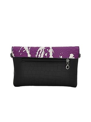 purple leatherette sling bag - 14432467 - Standard Image - 2