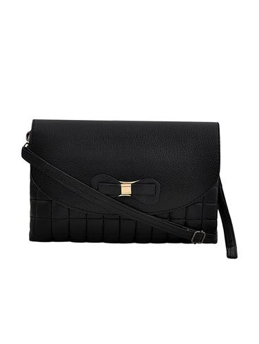 black leatherette sling bag - 14432475 - Very Small Image - 1