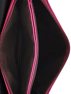 pink leatherette sling bag - 14432481 - Standard Image - 3