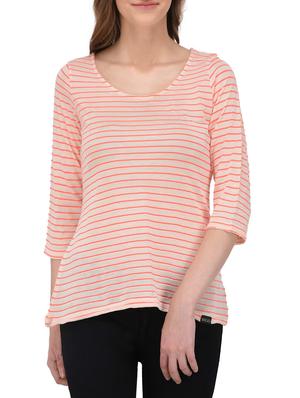 pink jersey casual top - 14432516 - Standard Image - 1