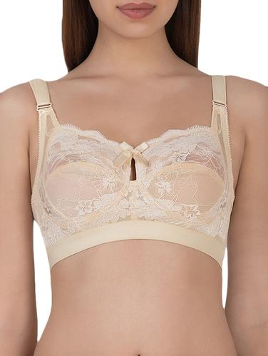 beige net bra - 14432791 - Very Small Image - 1