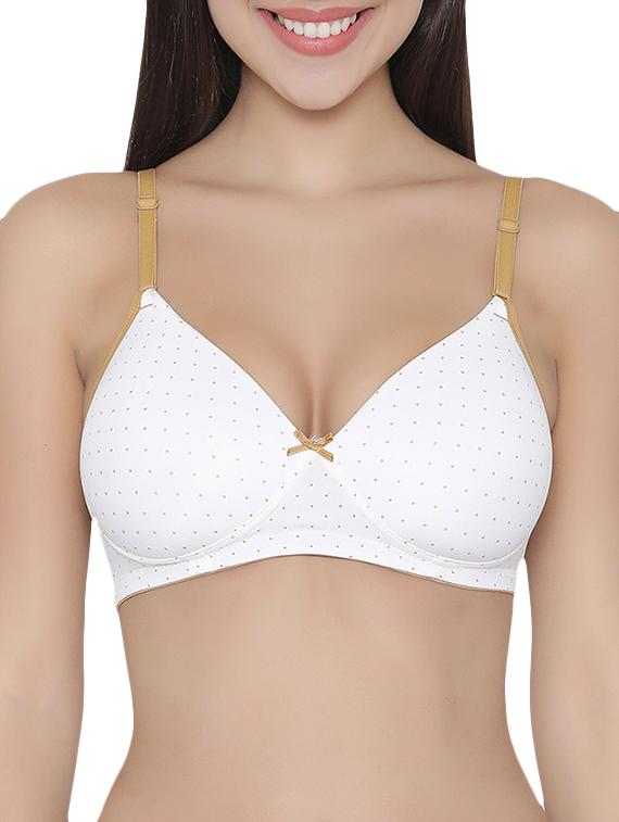 white polyamide tshirt bra - 14432808 - Zoom Image - 1