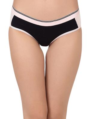 black cotton hipster panty - 14432830 - Standard Image - 1