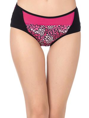 black cotton hipster panty - 14432841 - Standard Image - 1