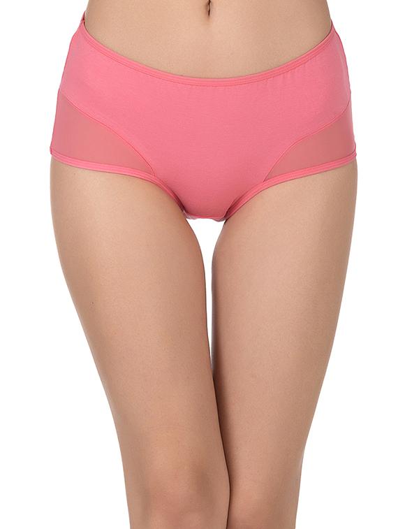 pink cotton hipster panty - 14432853 - Zoom Image - 1