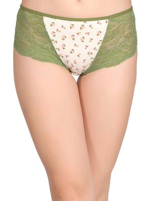 green lace hipster panty - 14432866 - Standard Image - 1
