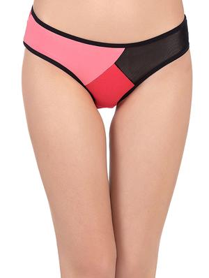 pink cotton bikini panty - 14432885 - Standard Image - 1