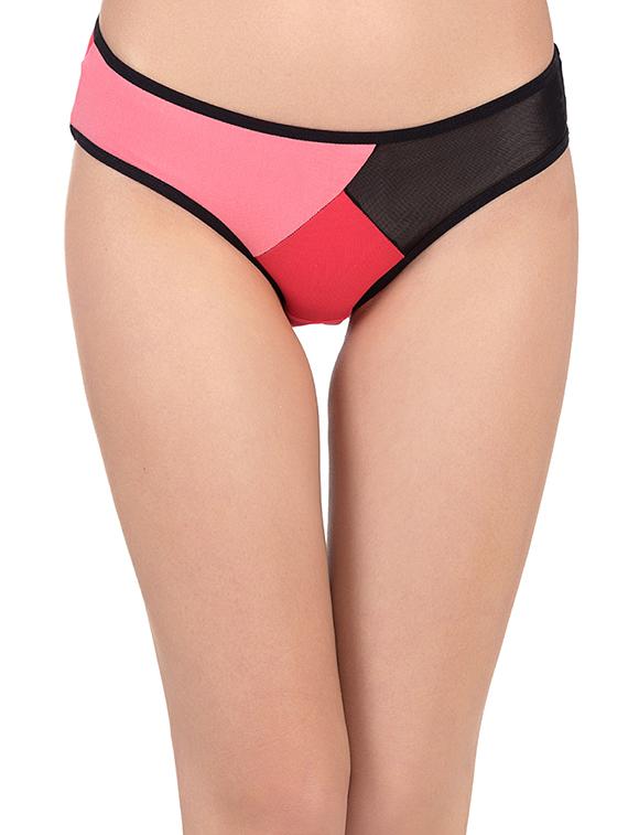 pink cotton bikini panty - 14432885 - Zoom Image - 1