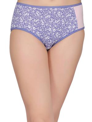 blue cotton hipster panty - 14432902 - Standard Image - 1