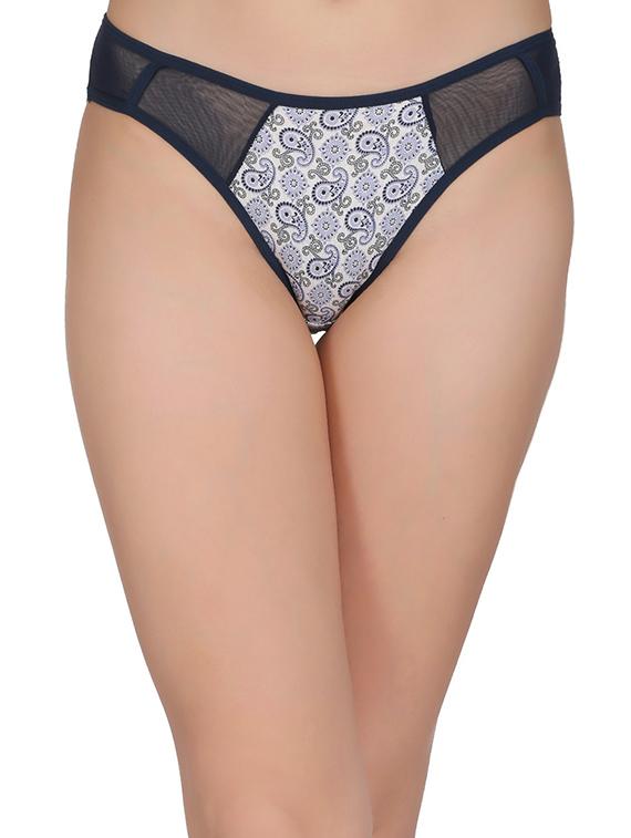 blue cotton bikini panty - 14432903 - Zoom Image - 1