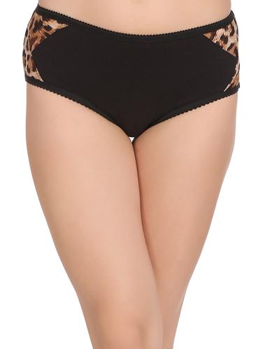 black cotton hipster panty - 14432908 - Very Small Image - 1