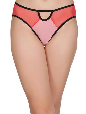 pink cotton bikini panty - 14432918 - Standard Image - 1
