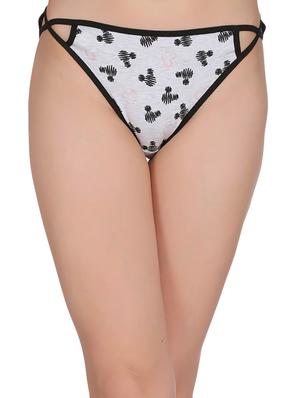 grey cotton bikini panty - 14432919 - Standard Image - 1