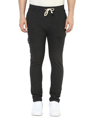 black cotton joggers - 14433185 - Standard Image - 1