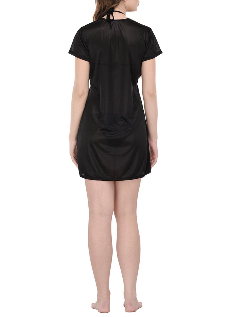 set of 2 solid sleepwear robe - 14433214 - Zoom Image - 3
