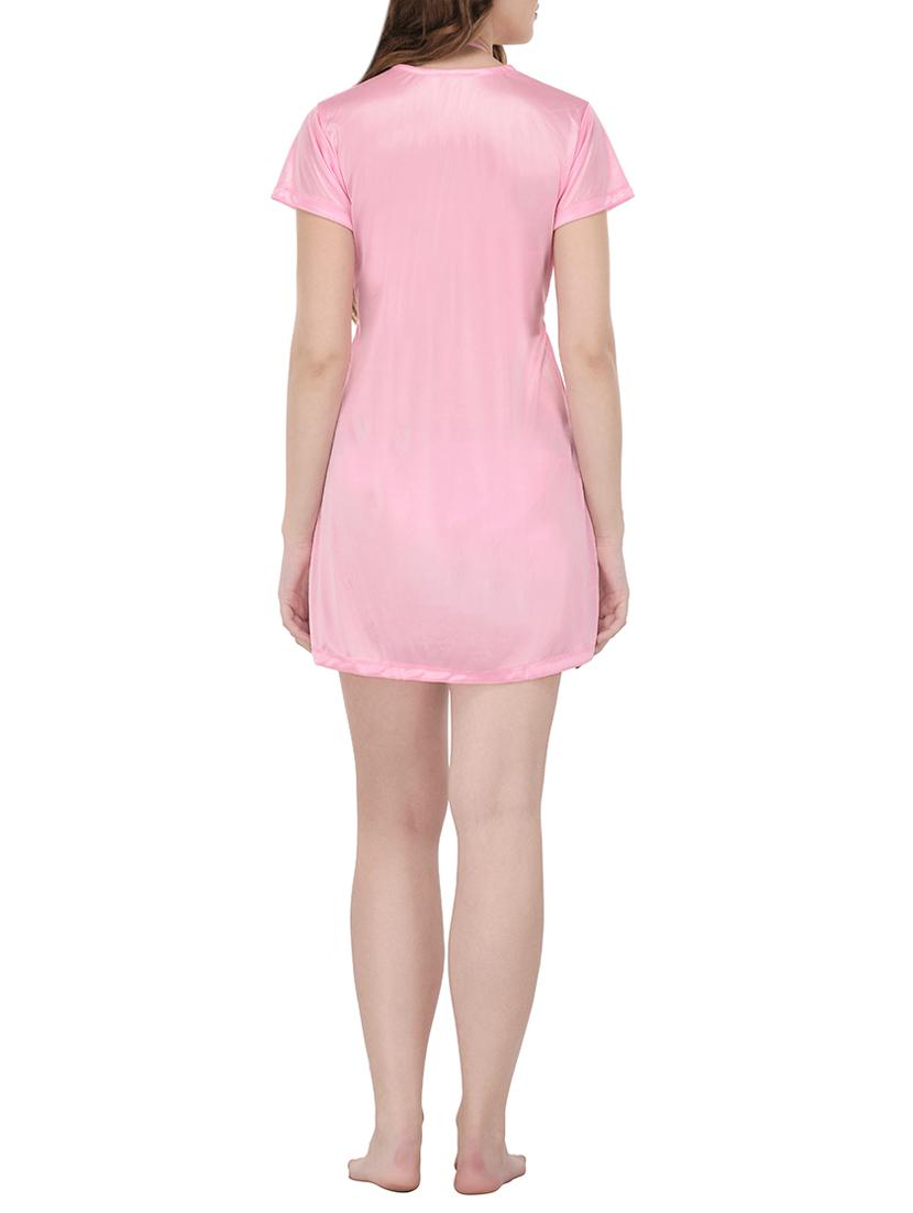 set of 2 multi colored satin sleepwear robe - 14433216 - Zoom Image - 5