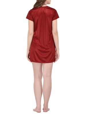set of 2 multi colored satin sleepwear robe - 14433224 - Standard Image - 3