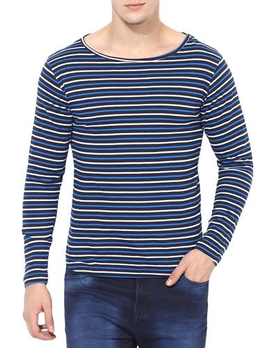 blue cotton t-shirt - 14433262 - Very Small Image - 1