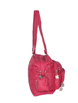 multi colored satin regular handbag - 14433628 - Standard Image - 5