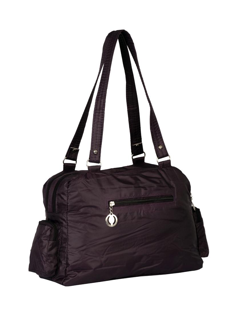purple satin regular handbag - 14433636 - Zoom Image - 2
