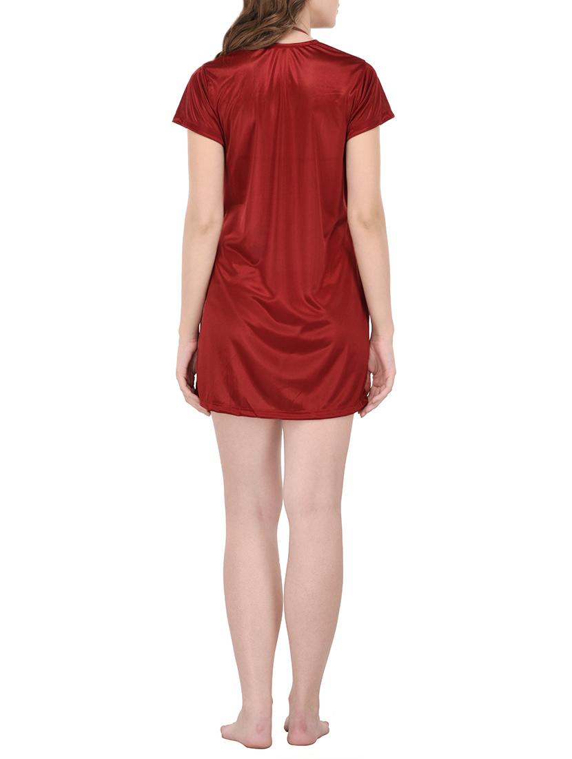 set of 3 solid nightwear set - 14433677 - Zoom Image - 3