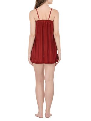 red satin nightwear set - 14433912 - Standard Image - 6