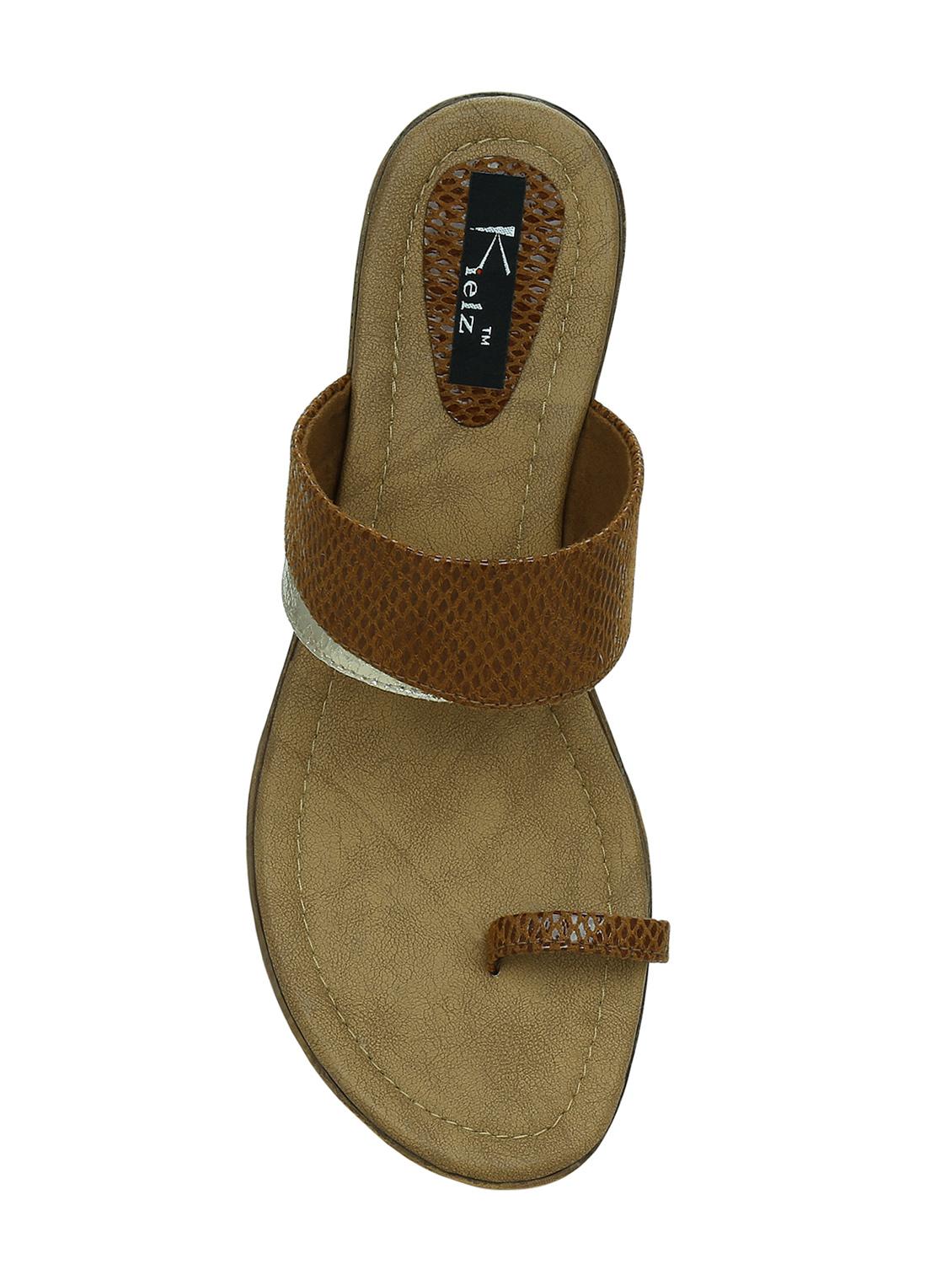 brown one toe wedge - 14434395 - Zoom Image - 4