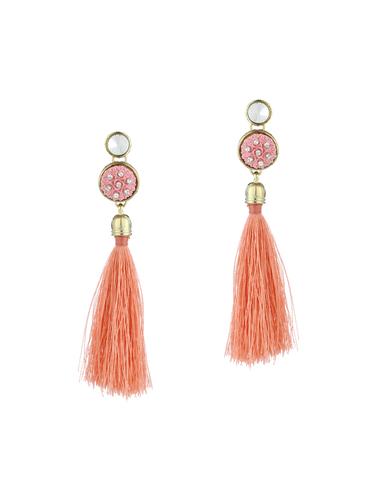 resham thread drop earrings - 14434906 - Very Small Image - 1