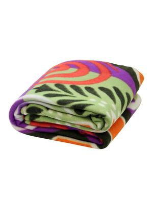 Multicolor Polyester Single Blanket - 14435156 - Standard Image - 1