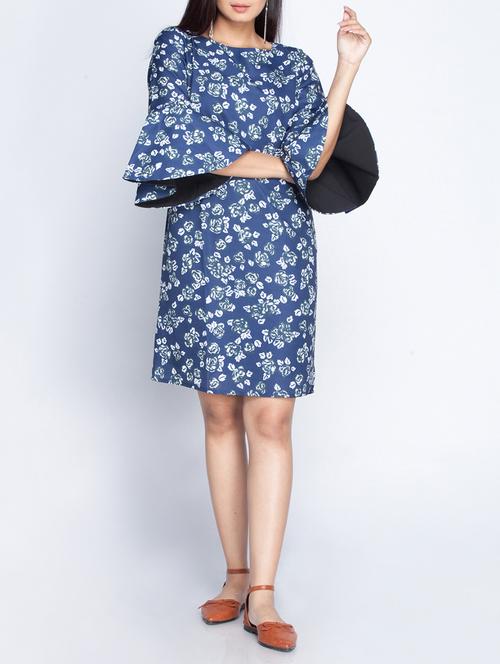 blue shift dress - 14435320 - Standard Image - 1
