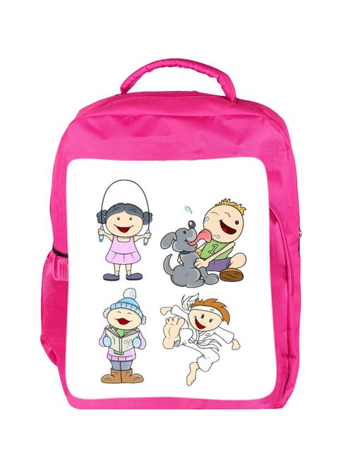pink canvas bag - 14436328 - Standard Image - 1