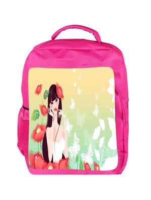 pink canvas bag - 14436329 - Standard Image - 1