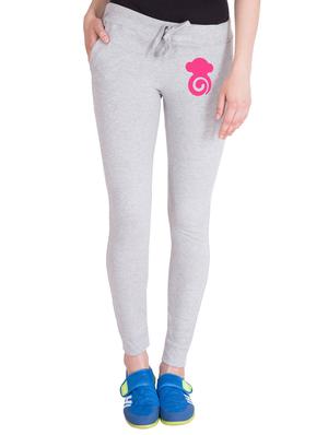 grey cotton track pants - 14436778 - Standard Image - 1