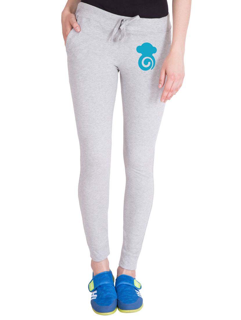 grey cotton track pants - 14436780 - Zoom Image - 1