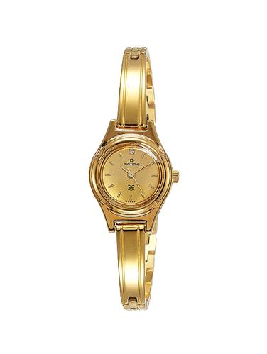Maxima MAC Analog Gold Dial Women's Watch - 15544BPLY - 14437049 - Very Small Image - 1