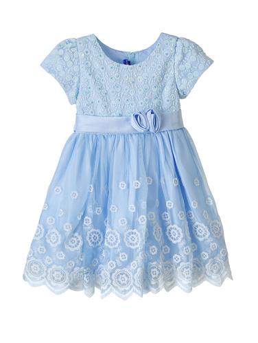 light blue net frock - 14437878 - Very Small Image - 1