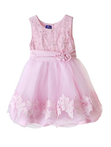 pink net frock - 14437894 - Very Small Image - 1