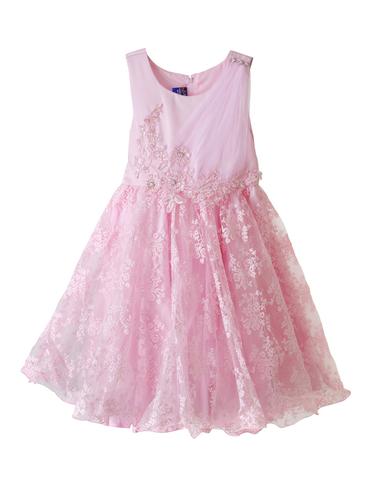 pink net frock - 14437895 - Very Small Image - 1