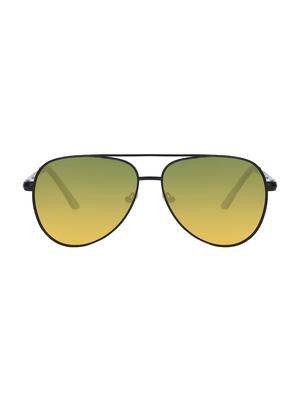 REACT Yellow Gradient Aviator HD Polarized Sunglasses For Men Women - 14438115 - Standard Image - 1