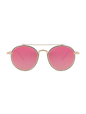 REACTR- New Arrival Black Round HD Polarized Sunglasses For Women - 14438135 - Standard Image - 1