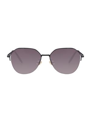REACTR- New Arrival White Pink Round HD Polarized Sunglasses For Women - 14438139 - Standard Image - 1