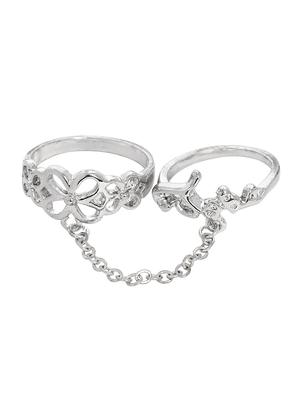 silver metal ring - 14438169 - Standard Image - 1