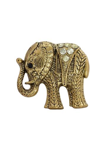 gold brass hand ring - 14438179 - Very Small Image - 1