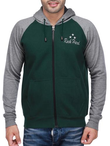 green cotton raglan sweatshirt - 14438344 - Very Small Image - 1