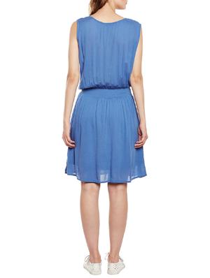 blue blouson dress - 14438380 - Standard Image - 3