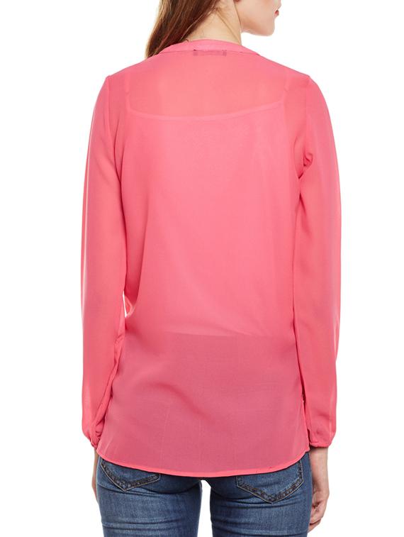 button detail embroidered tunic - 14438511 - Zoom Image - 3